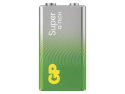 Battery 6F22 (9V) alkaline GP Super 9V 1pc