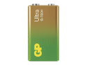 Battery 6F22 (9V) alkaline GP Ultra 9V 1pc