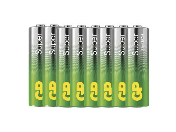 Battery AA (R6) alkaline GP Super 8pcs