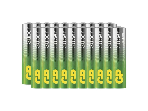 Battery AAA (R03) alkaline GP Super 20pcs
