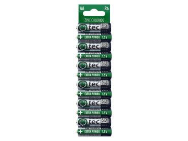 Battery AA R6/UM3 Extra power Zn-Cl QTEC P1472 12 pcs / blister