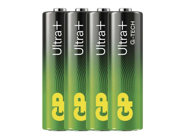 Battery AA (R6) alkaline GP Ultra Plus 4pcs