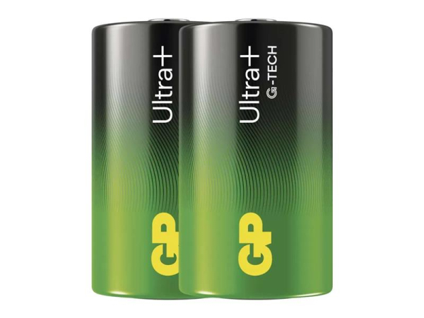 Battery D (LR20) alkaline GP Ultra Plus 2pcs