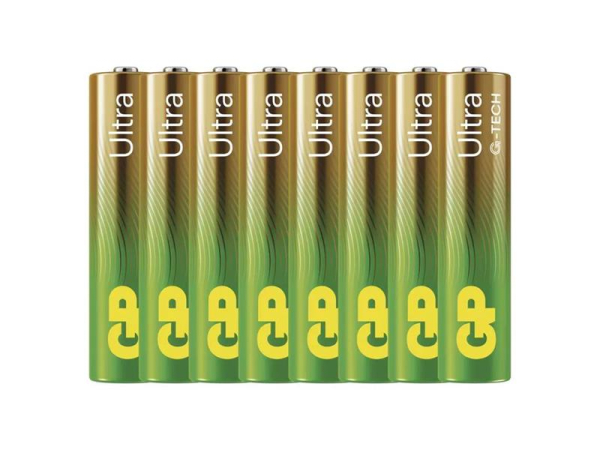 Battery AAA (R03) alkaline GP Ultra 8pcs