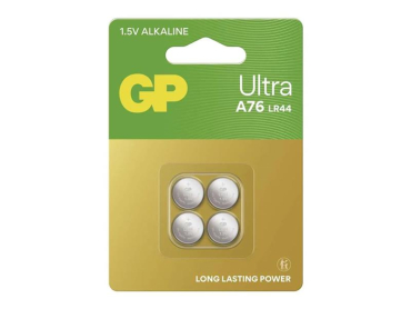 Battery LR44 (A76U) GP Ultra alkaline 4pcs