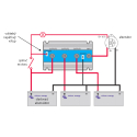 Battery separator Argo FET 100A 3 outputs