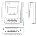 Solar controller MPPT Lumiax MT3075-BT, 12-24V/30A, bluetooth