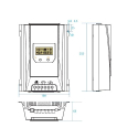 Solar controller MPPT Lumiax MT4010, 12-24V/40A