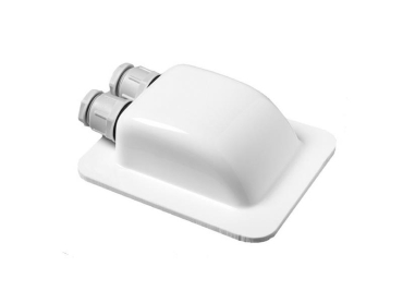 Roof cable gland double