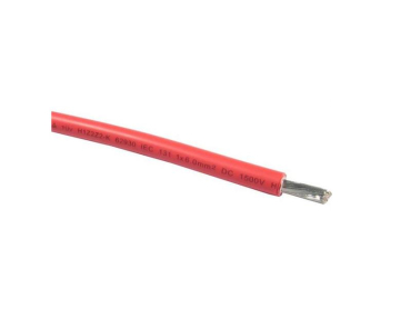 Solar cable 10mm2, 1500V, red