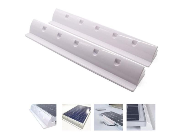 Holder for solar panel 460mm - pack of 2, white