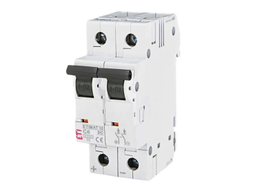 DC circuit breaker 6A two-pole ETIMAT