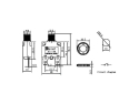 Overcurrent Thermal Circuit Breaker ST-1 250VAC/20A or 32VDC/20A