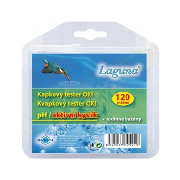 Tester for measuring pH and active oxygen in pool water LAGUNA Oxi drop 120