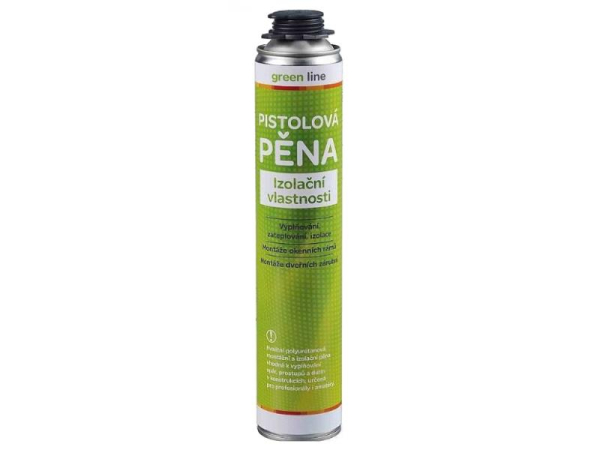 Assembly pistol foam DEN BRAVEN GREEN LINE 750ml