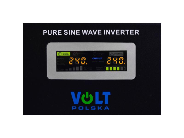 Backup power supply VOLT Sinus Pro 1000 W 12V 230V 1000VA 700W Black