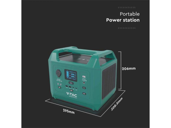 Portable Power Station V-TAC VT-606N 600W