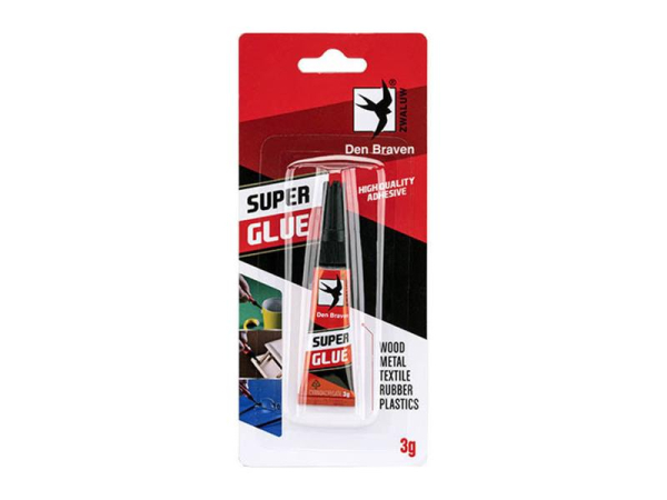Instant glue DEN BRAVEN Super Glue 3g
