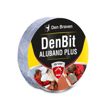 Roof bitumen strip DEN BRAVEN DenBit Aluband PLUS 75mmx10m