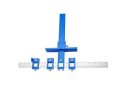Template for precision drilling of holes 4L 8645