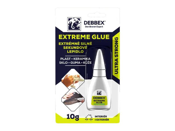 Instant glue DEBBEX EXTREME GLUE 10g
