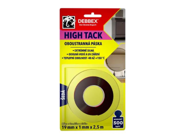 Foam tape DEBBEX HIGH TACK double-sided 2.5m