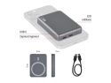 PowerBank EMOS WI 522 5000mAh Grey