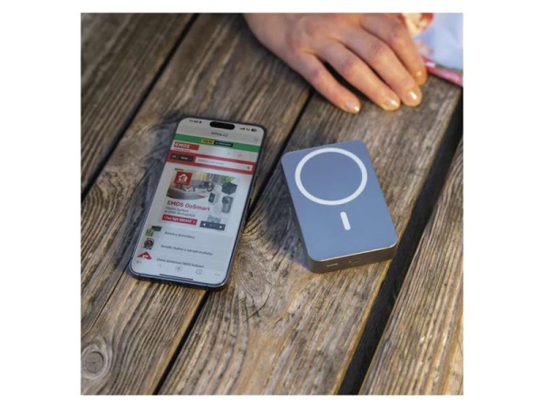 PowerBank EMOS WI 1046 10000mAh Grey
