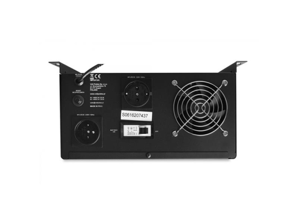 Backup power supply VOLT Sinus UPS 500 12V 230V 500W + baterie 26Ah Black