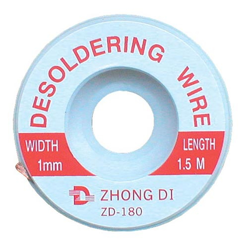 Desoldering wire 1,0mm/1,5m