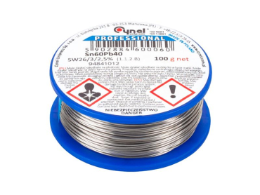 Tin 1.0mm 100g 60%Sn 40%Pb CYNEL