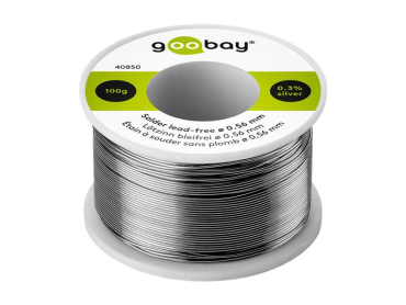 Tin 0.56mm 100g 99,3%Sn 0,7%Cu GOOBAY 40850