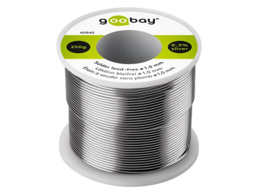 Tin 1.0mm 250g 99,3%Sn 0,7%Cu GOOBAY 40845