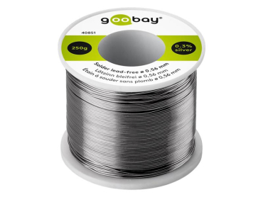 Tin 0.56mm 250g 99,3%Sn 0,7%Cu GOOBAY 40851
