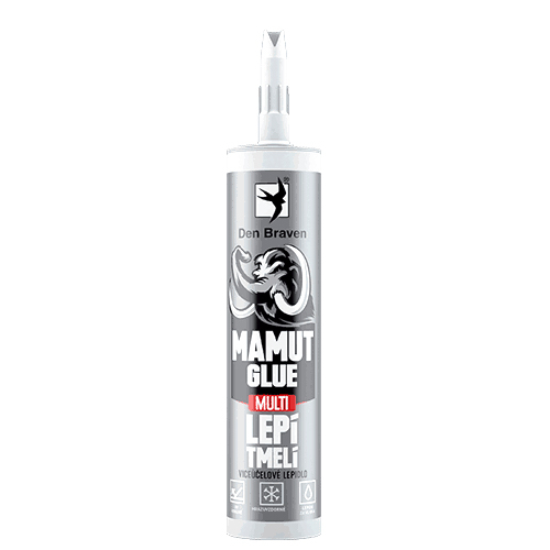 Glue DEN BRAVEN MAMUT MULTI high strength 290ml white