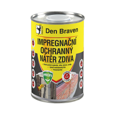 Impregnation and protective masonry coating DEN BRAVEN PROFI 1l