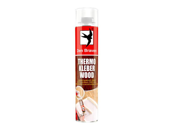 Glue DEN BRAVEN THERMO KLEBER WOOD pistol 750ml
