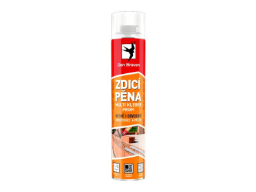 Foam DEN BRAVEN MULTI KLEBER PROFI pistol 750ml