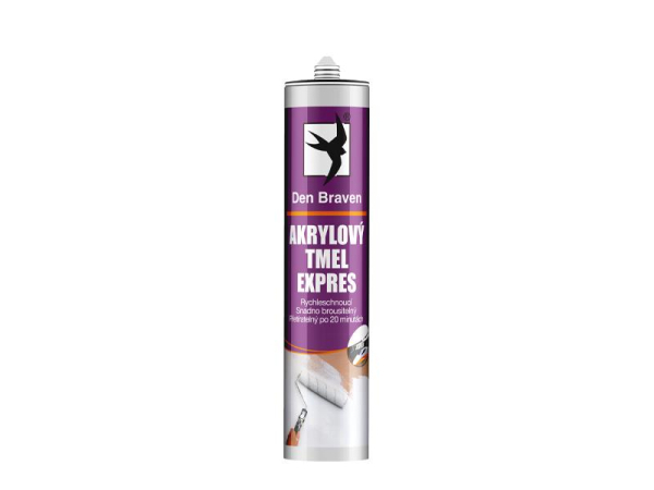 Acrylic putty DEN BRAVEN Express white 280ml