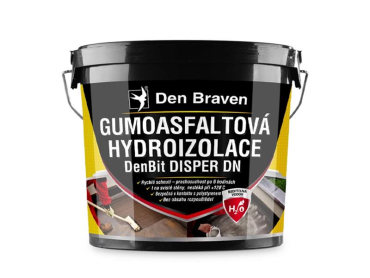 Rubber asphalt waterproofing DEN BRAVEN DenBit DISPER DN 5kg