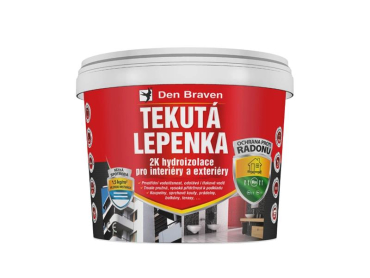 Liquid cardboard DEN BRAVEN gray 14kg
