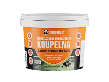 Waterproofing BATHROOM DEBBEX brown 2.5kg