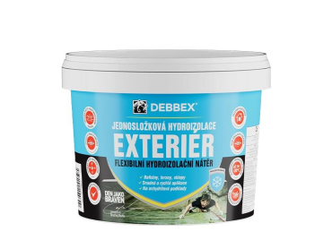 Flexible waterproofing EXTERIOR DEBBEX blue 2.5kg