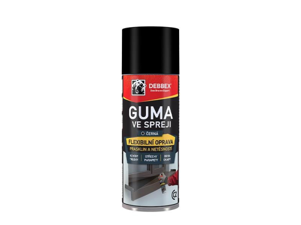 Spray eraser DEBBEX black 400ml