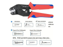 Crimping pliers for ferrules and pins TIPA SNA-01BM