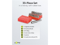 Bit set FIXPOINT 77044 33pcs
