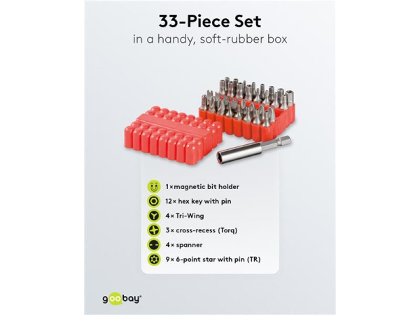 Bit set FIXPOINT 77044 33pcs