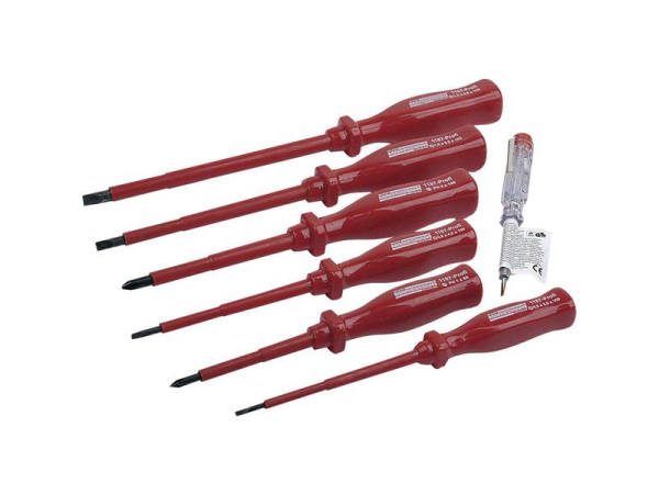 Screwdriver set GS 1000V 7pcs