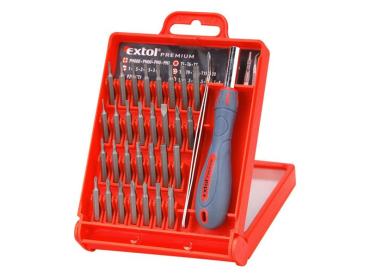 Screwdriver set EXTOL PREMIUM 8819105 32pcs