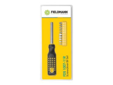 Set of bits with screwdriver FIELDMANN FDS 1007-11R 11pcs